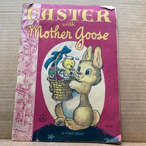 #103 EASTER WITH MOTHER GOOSE (DELL, 1946)